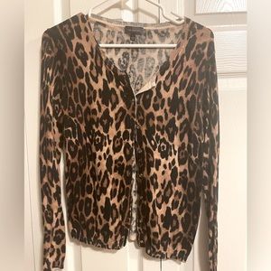 The Limited Cheetah Leopard print cardigan